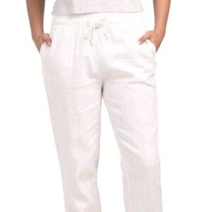 Buffalo David Bitton Soft Tencel Pull-On Joggers in Cream